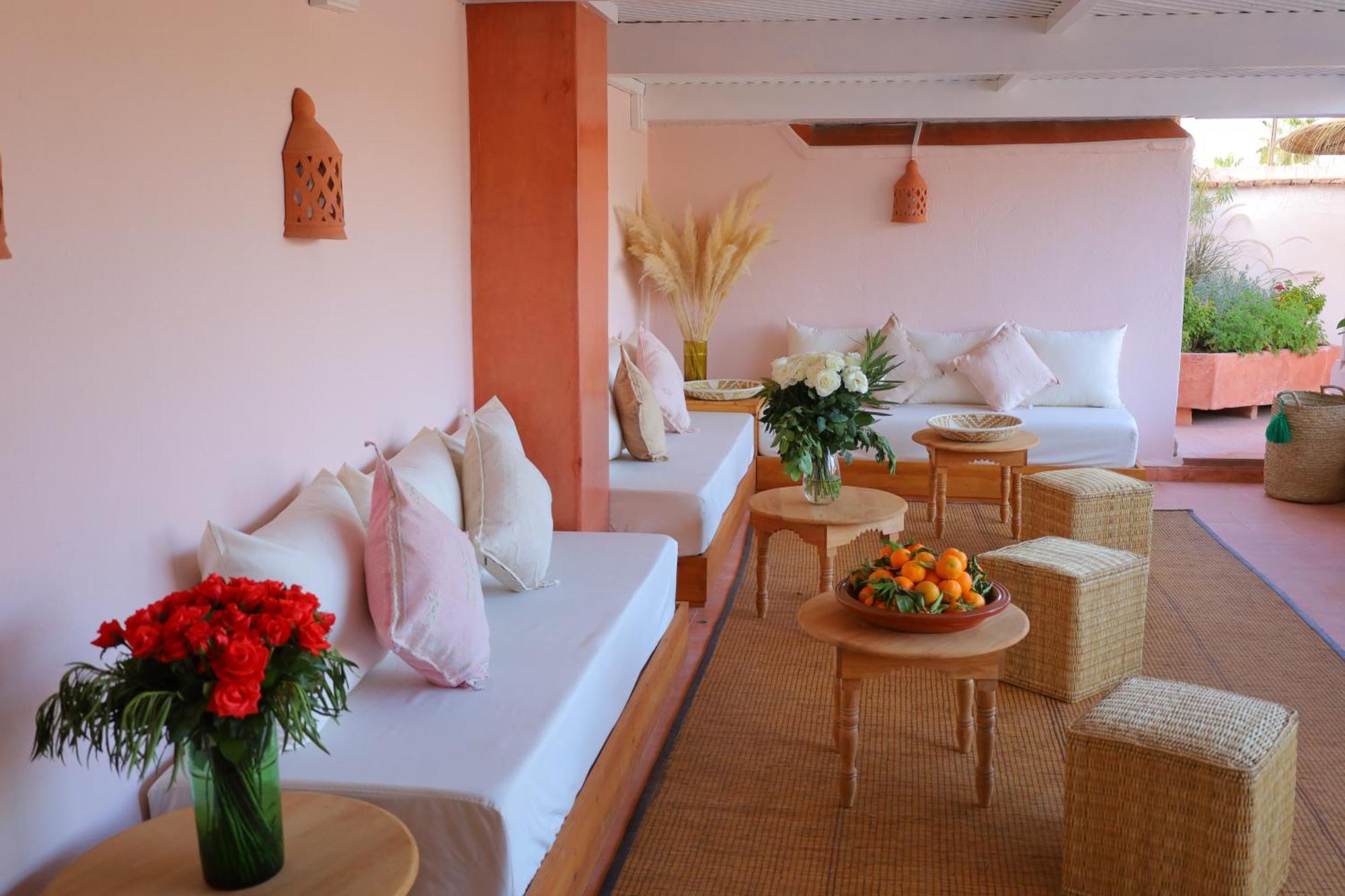 Riad Prive Sadaka Bassin Rooftop Marrakesh Exterior photo