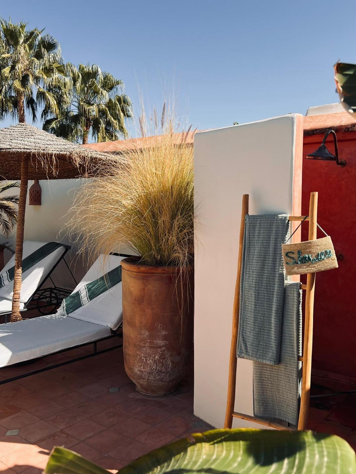 Riad Prive Sadaka Bassin Rooftop Marrakesh Exterior photo
